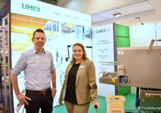 Joep Janssen and Nancy Verbong of Limex were at the show to highlight their latest modifications to their washing machines. The machines were modified based on their research on how to clean Fusarium Mold as efficiently as possible. Every grower wants to wash as many trays as possible with the least amount of resources and water consumption.